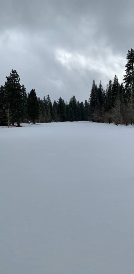 First snow at Happy Cabin