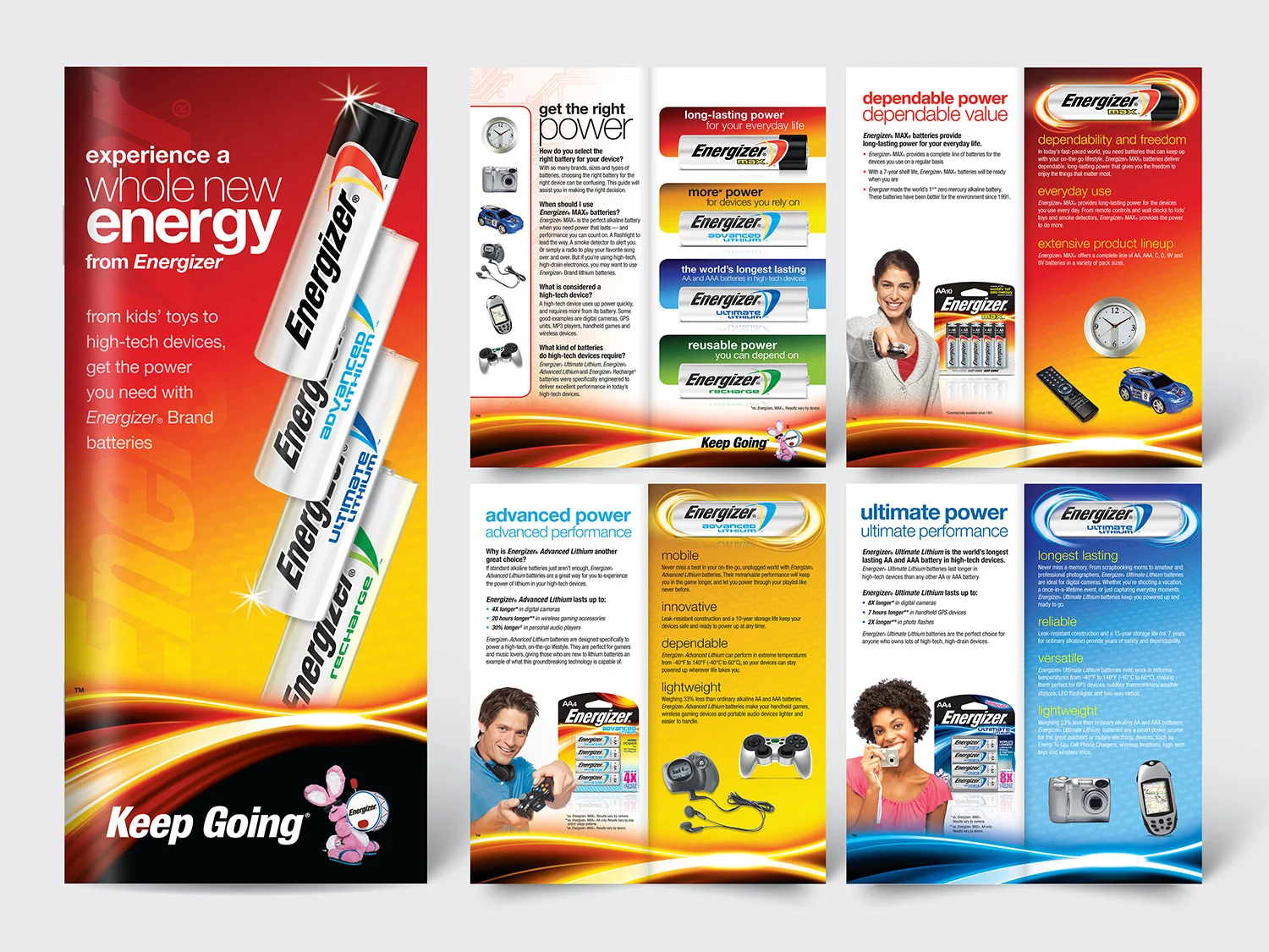   Energizer  Performance Batteries Brochure 