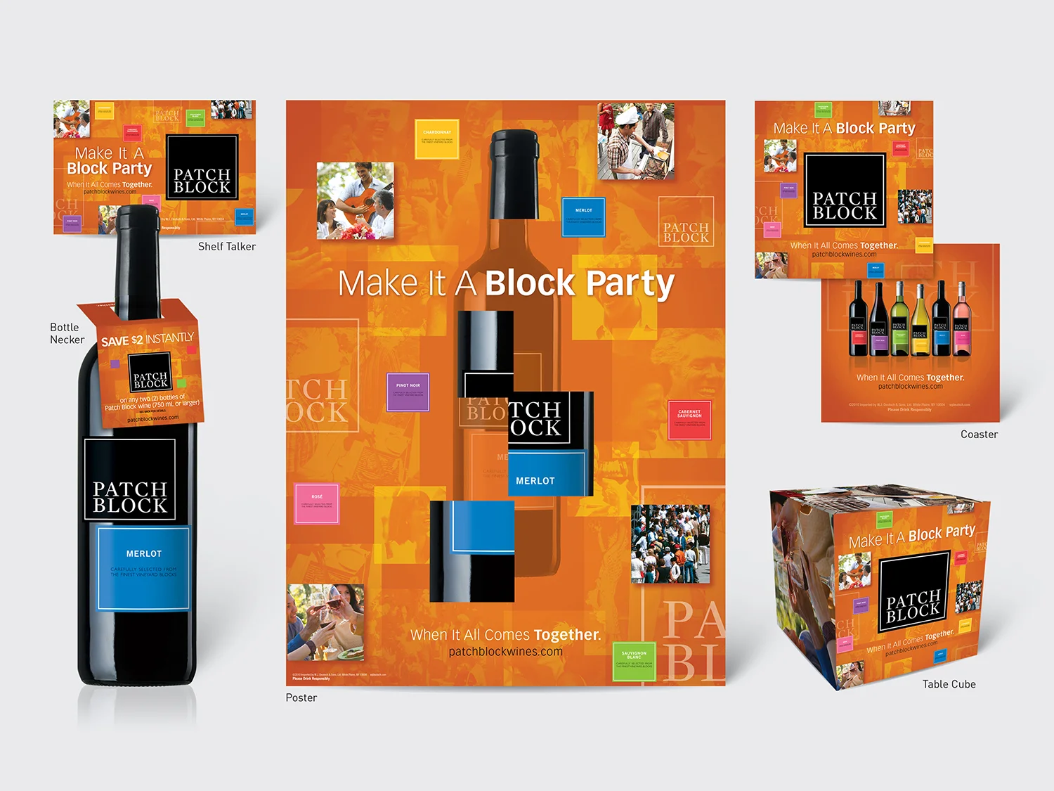   Patch Block Wines  Fall Block Party Campaign 