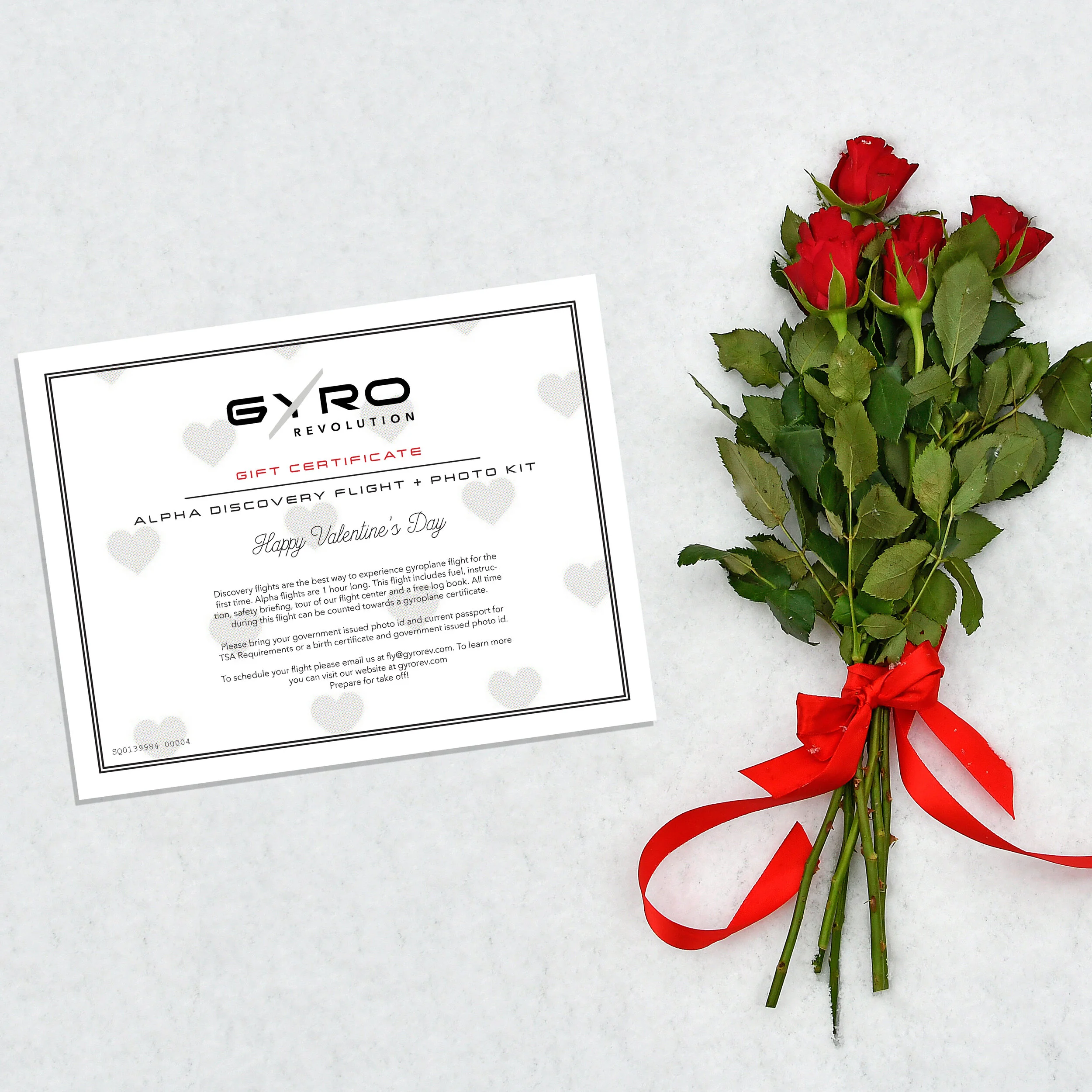 Valentine's Day Alpha Discovery Flight + Photo Kit Included!