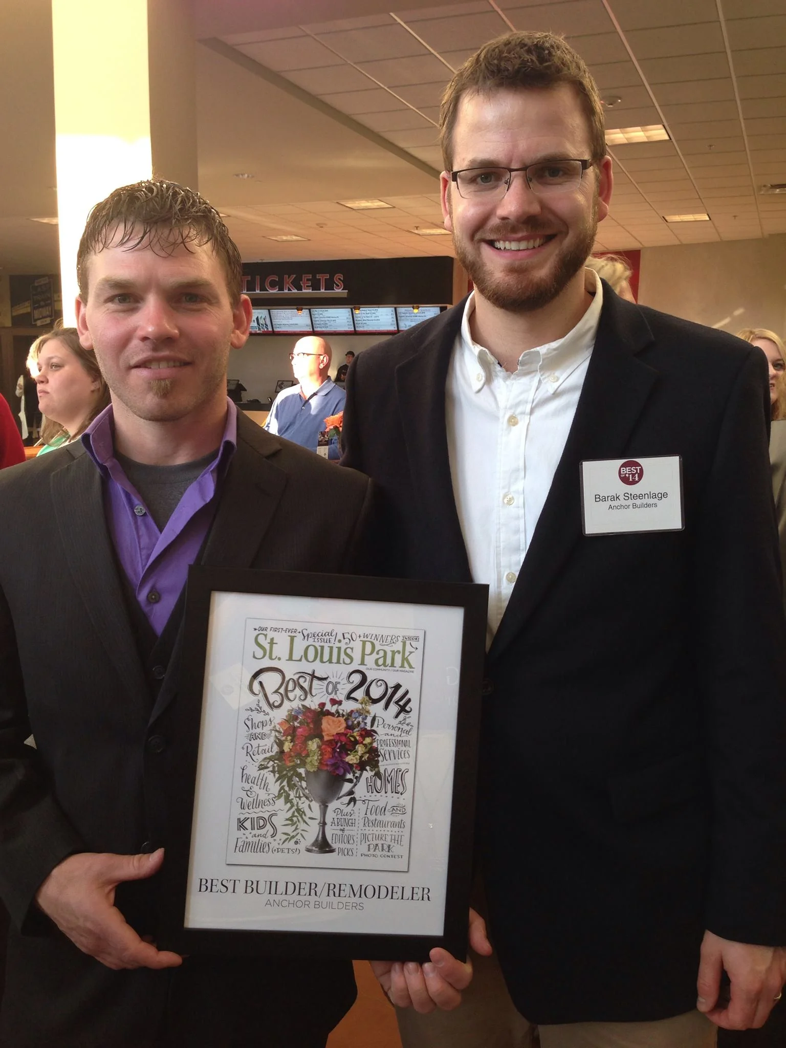 Best Builder/Remodeler of 2014- St. Louis Park Magazine