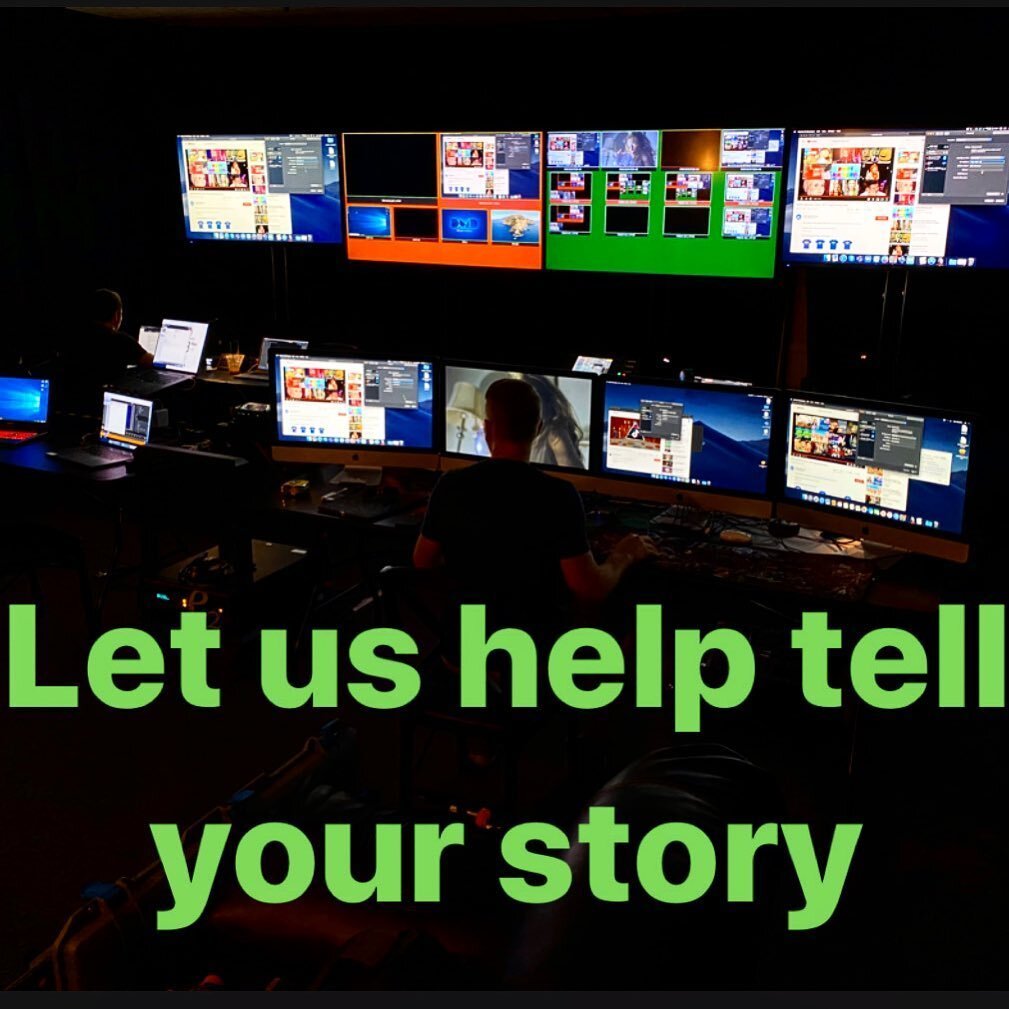 Let us help tell your stories! We know they are important. #virtualevents #livestream #letsgolive #facebooklive #youtubelive #tepevents