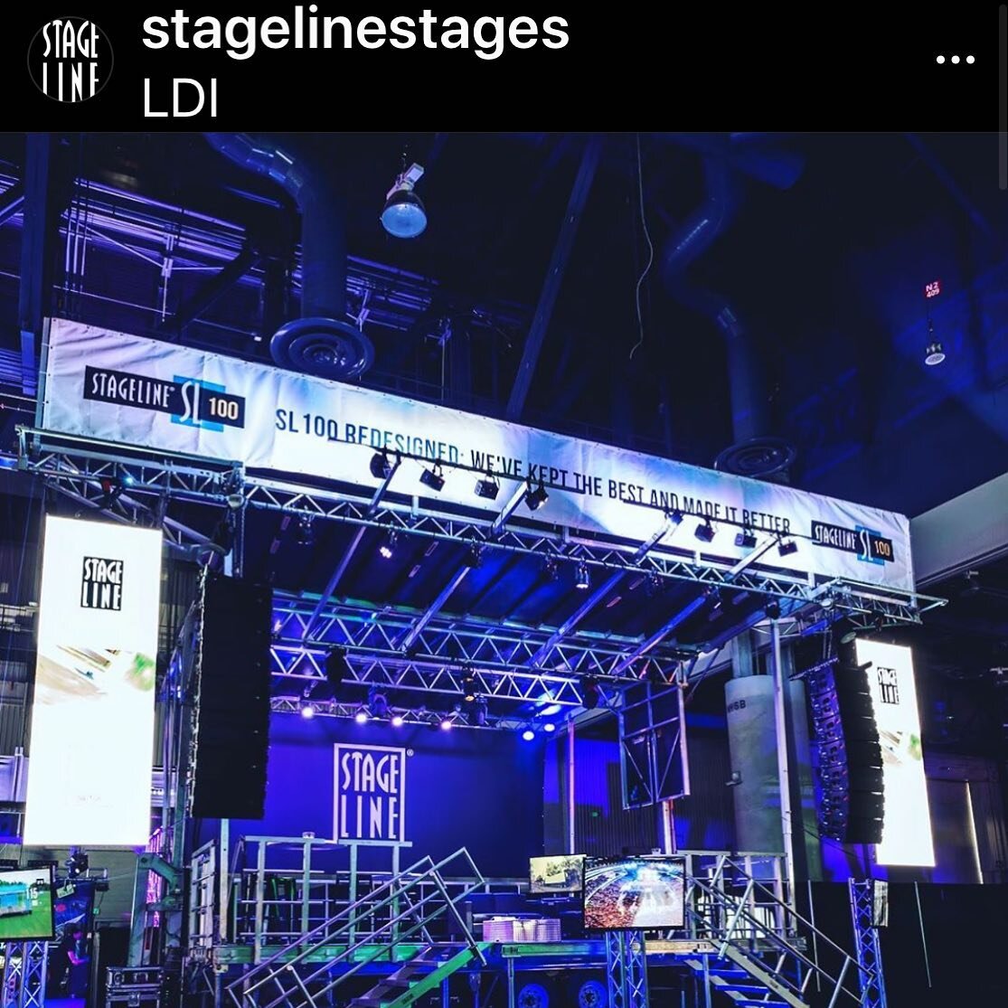 We love seeing our Aero 20&rsquo;s on the new SL100! #DASaudio #stageline #tepevents