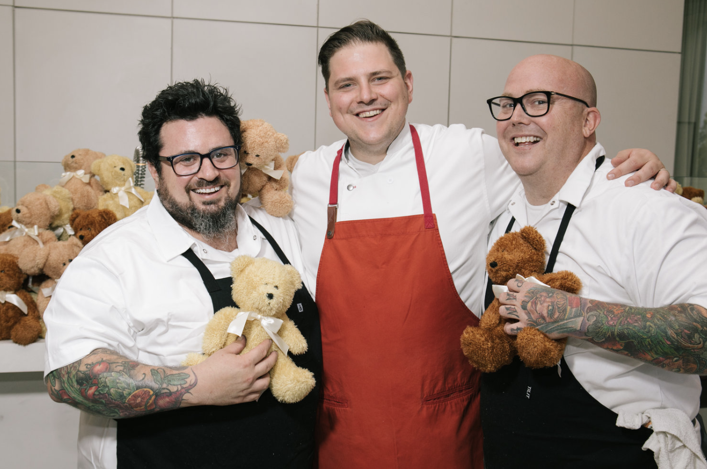 Big hugs for Three Bears