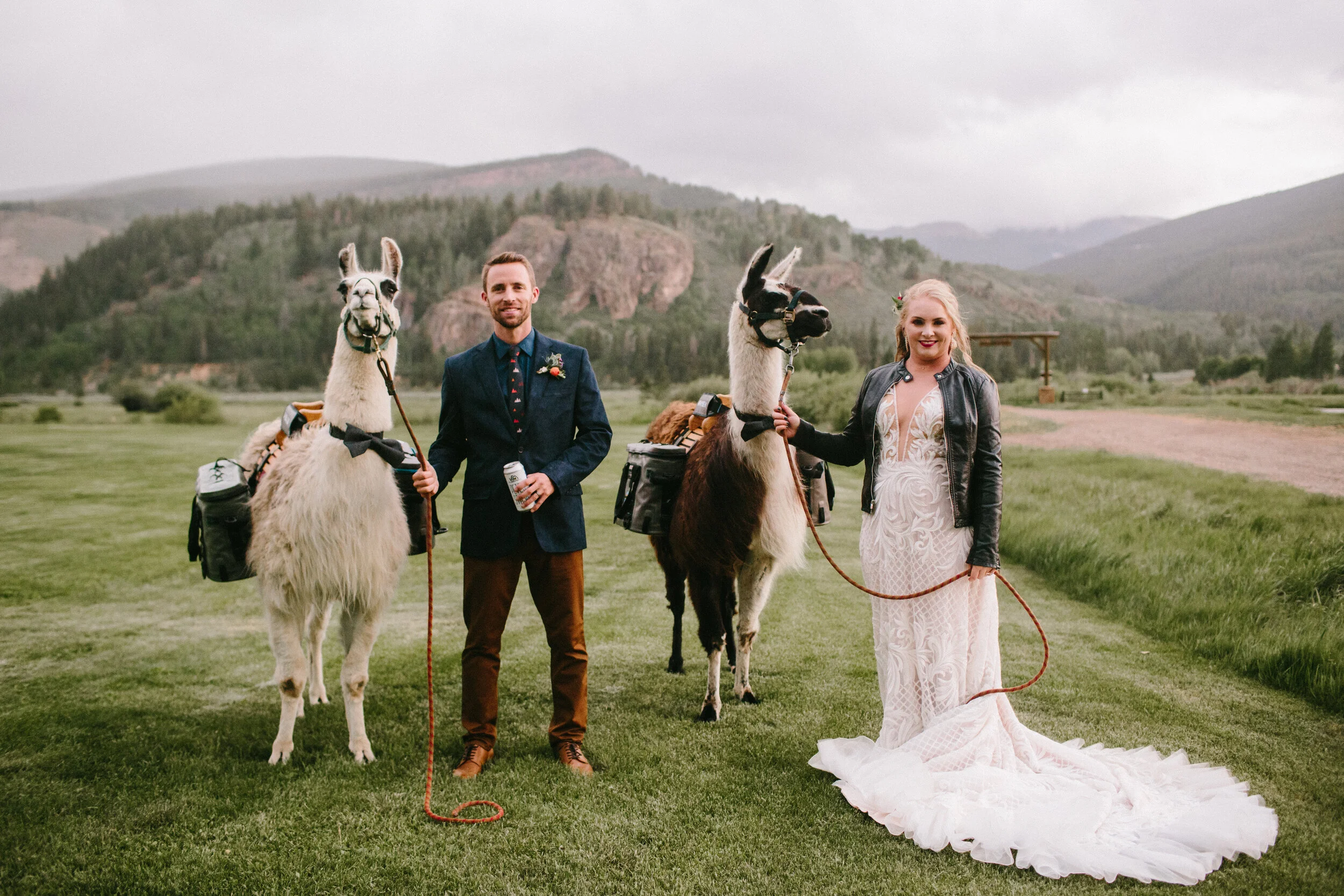 Colorful Camp Hale Wedding Inspiration Board