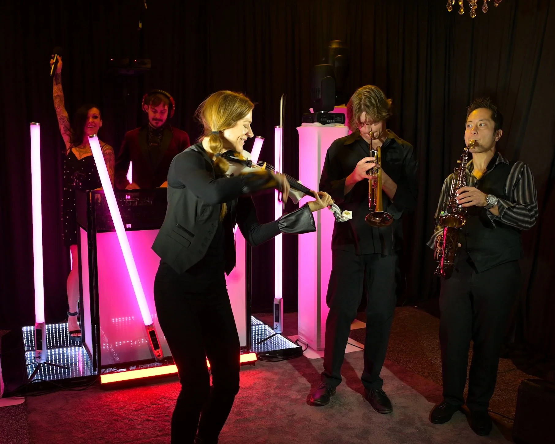 Introducing Electric Heart: Beats, Lights, and a DJ Band with that Special Spark