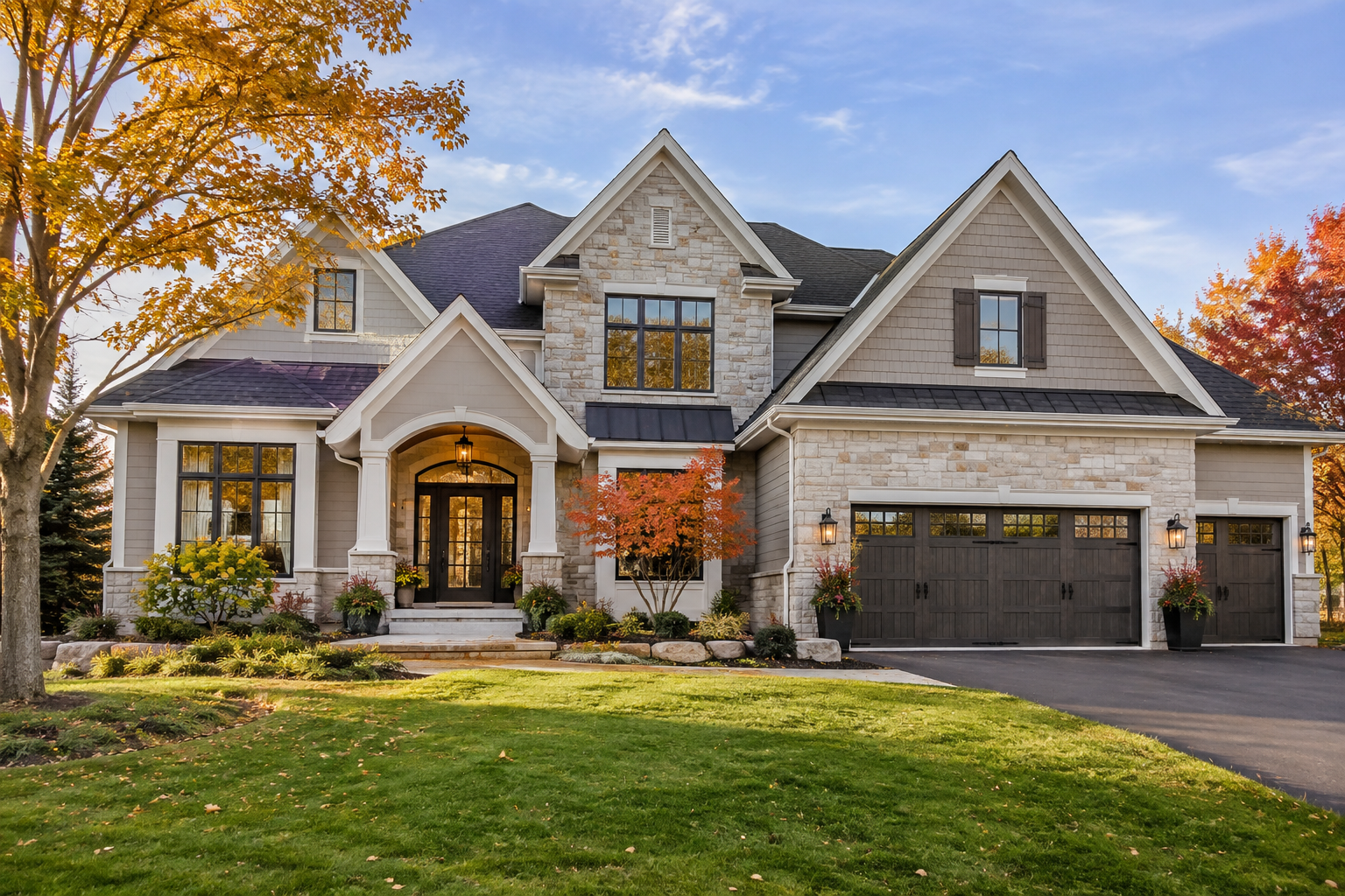 Higher-value suburban home with mature landscaping in Eden Prairie, Minnesota