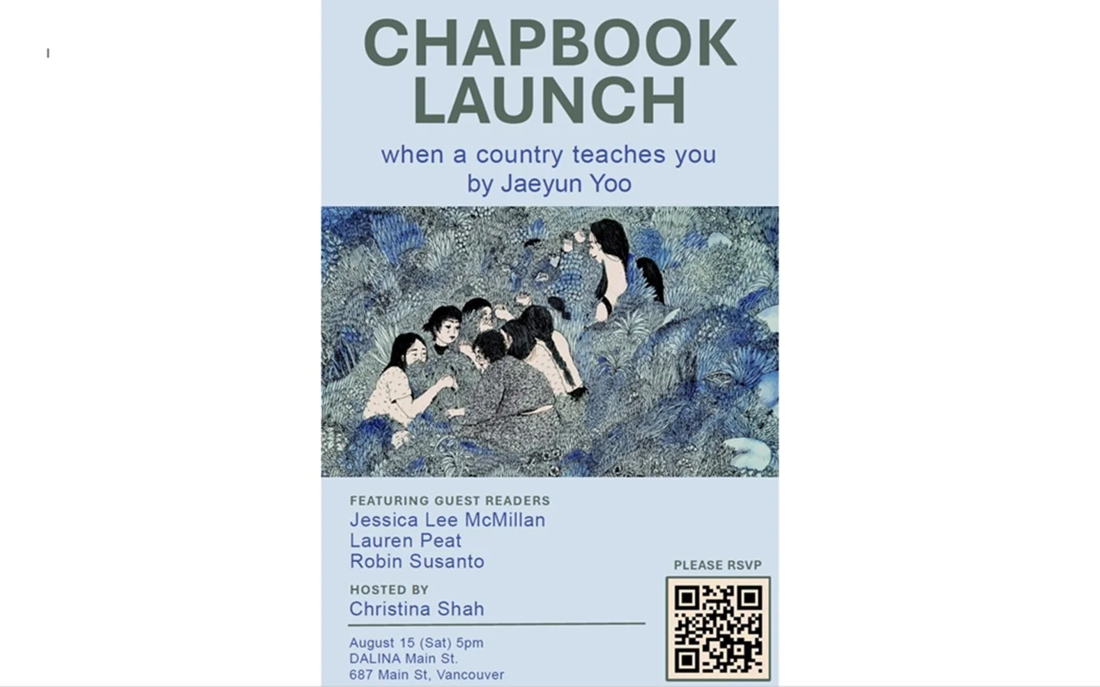 2026 Vancouver Launch for When a Country Teaches You
