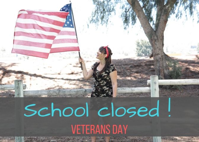 School Closed - Veterans Day