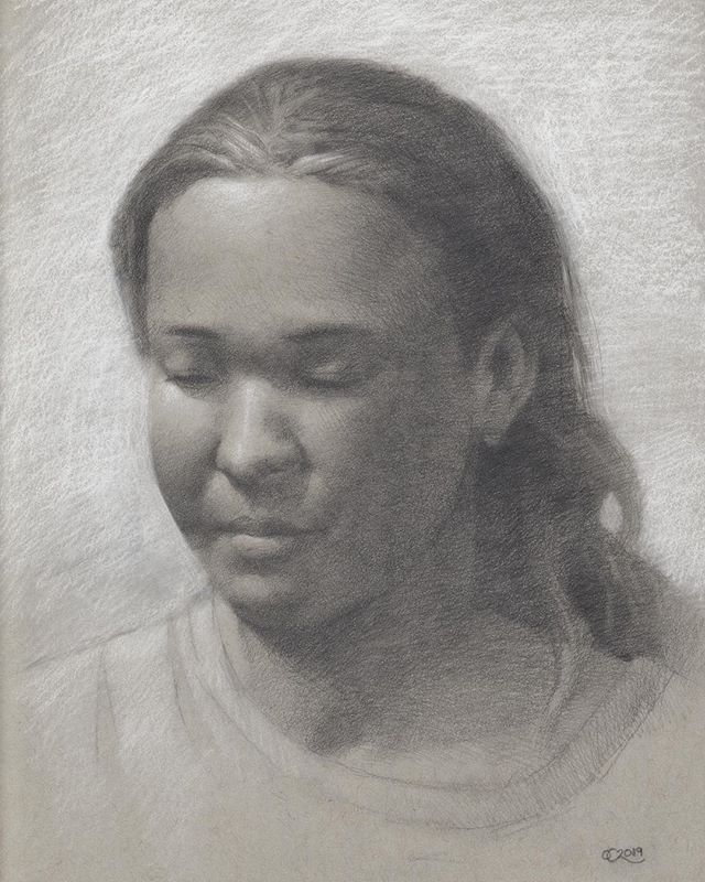 Sometimes you need to rethink what you&rsquo;re doing, and sometimes the solution can be as simple as a change in background. I changed the value around this portrait and it totally changed the look and feel of the drawing. I actually took the paper 