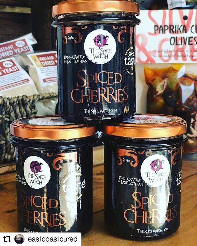 And this right here is one of the many reasons I love @eastcoastcured. Thank you, beautiful, clever peeps. ❤❤ #spicewitch #spicedcherries #madeinscotland #totallywitchin #greattasteawards 
#Repost @eastcoastcured
&bull; &bull; &bull; &bull; &bull; &b