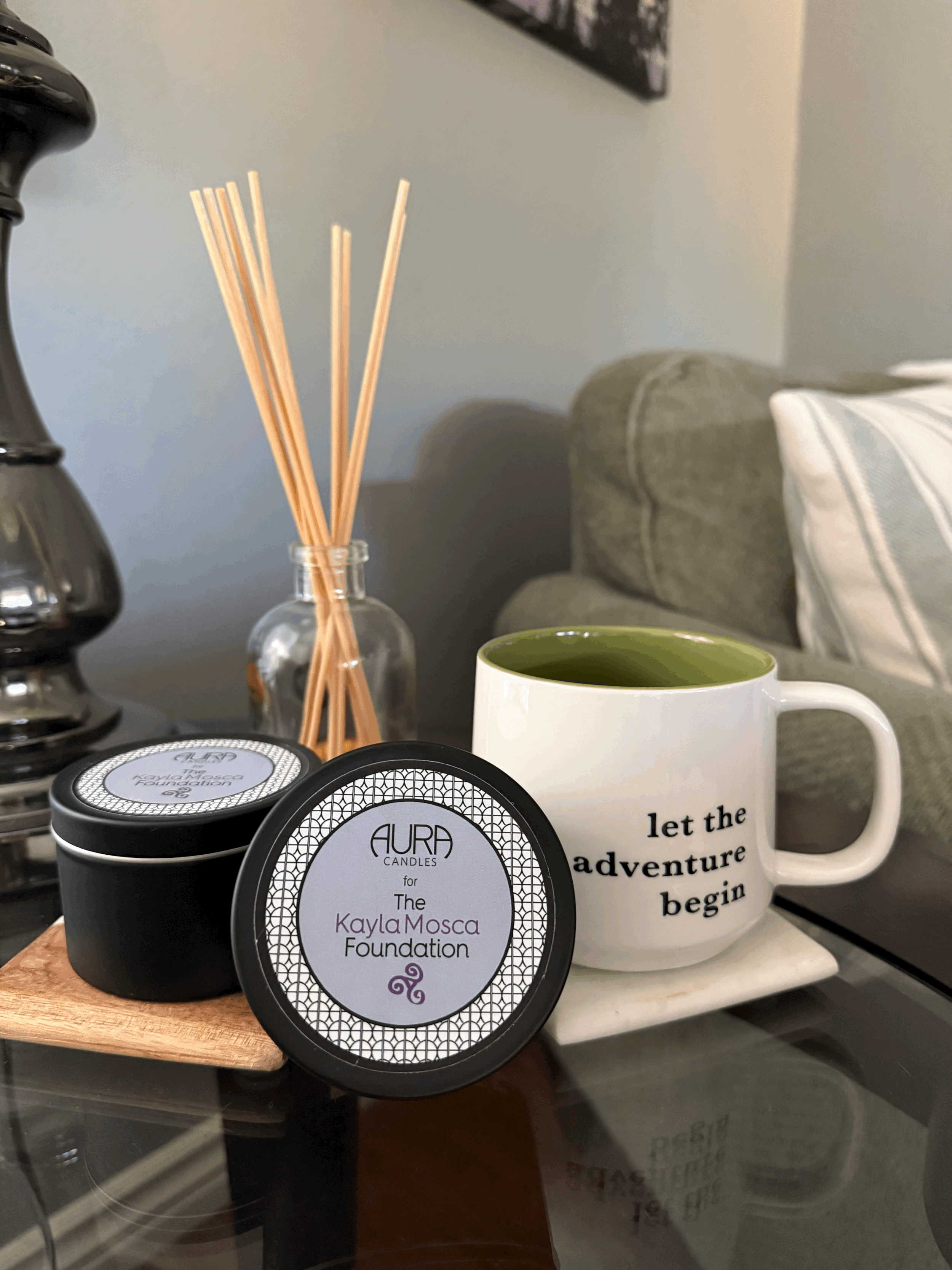 Candle Collaboration with Aura Candles