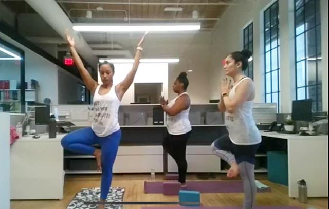 Incredibly proud of these group of trainees from summer 2019 @arrichionteachertraining for teaching their 45 minute original yoga class to a FB live audience!! They are wrapping up the final week! Looking forward to working with  many of these traine