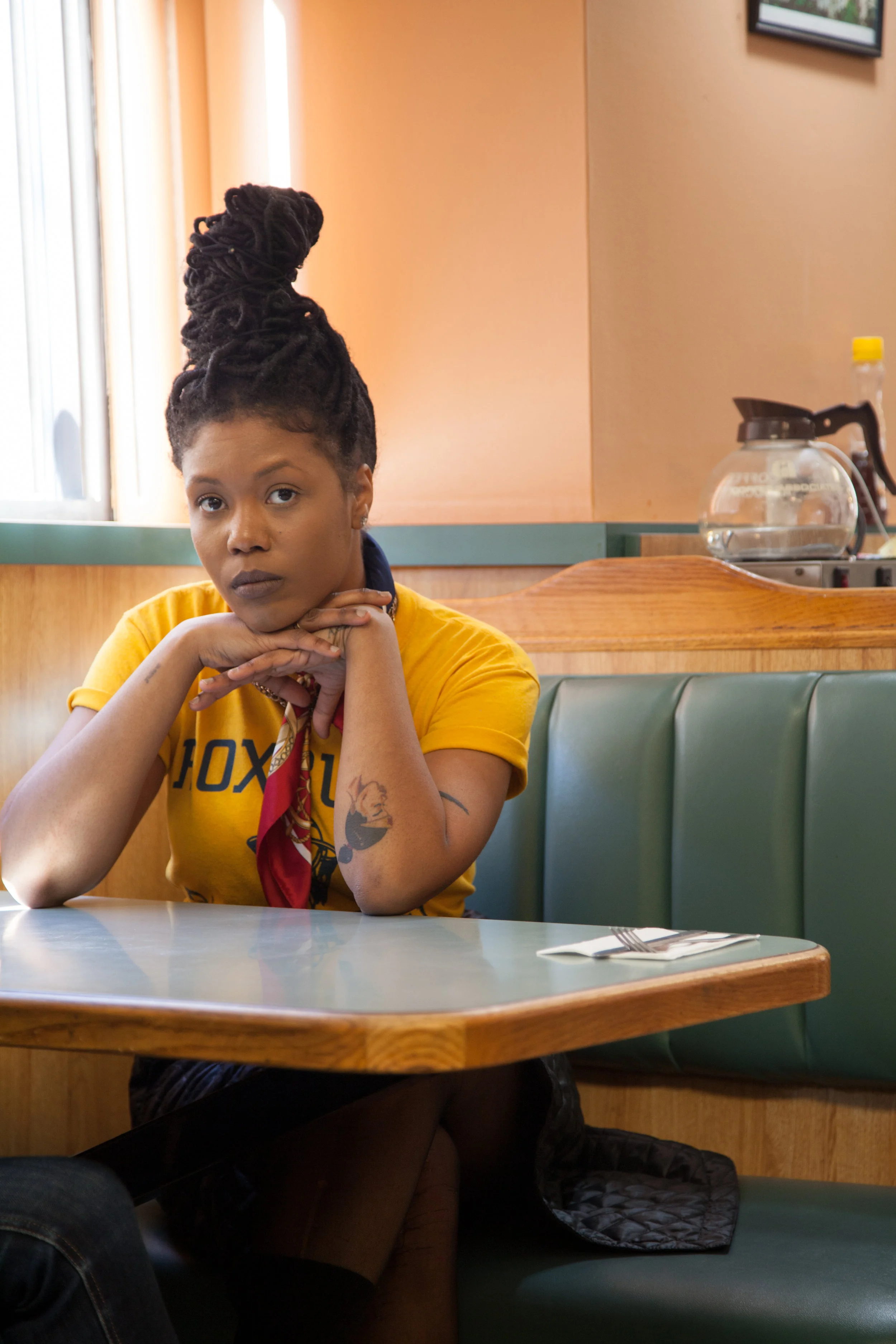 Queer, black American poet Jasmine Mans