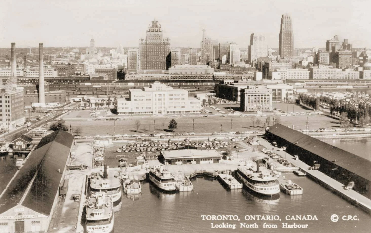 Toronto Skyline 1950