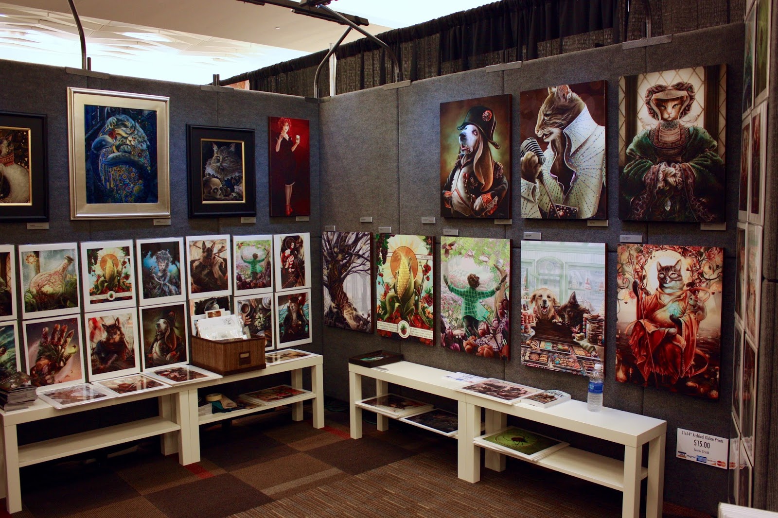 Christina's Booth.