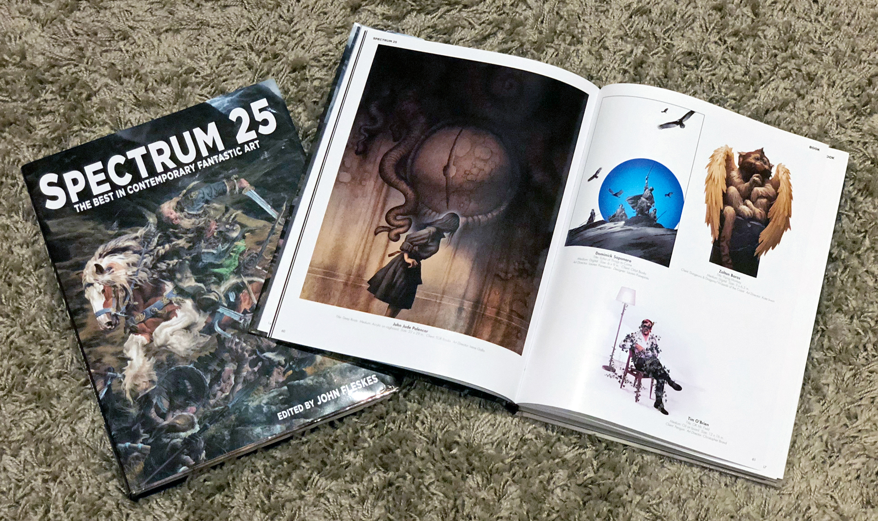 Spectrum 25 Artist Copy Featuring Dominick Saponaro
