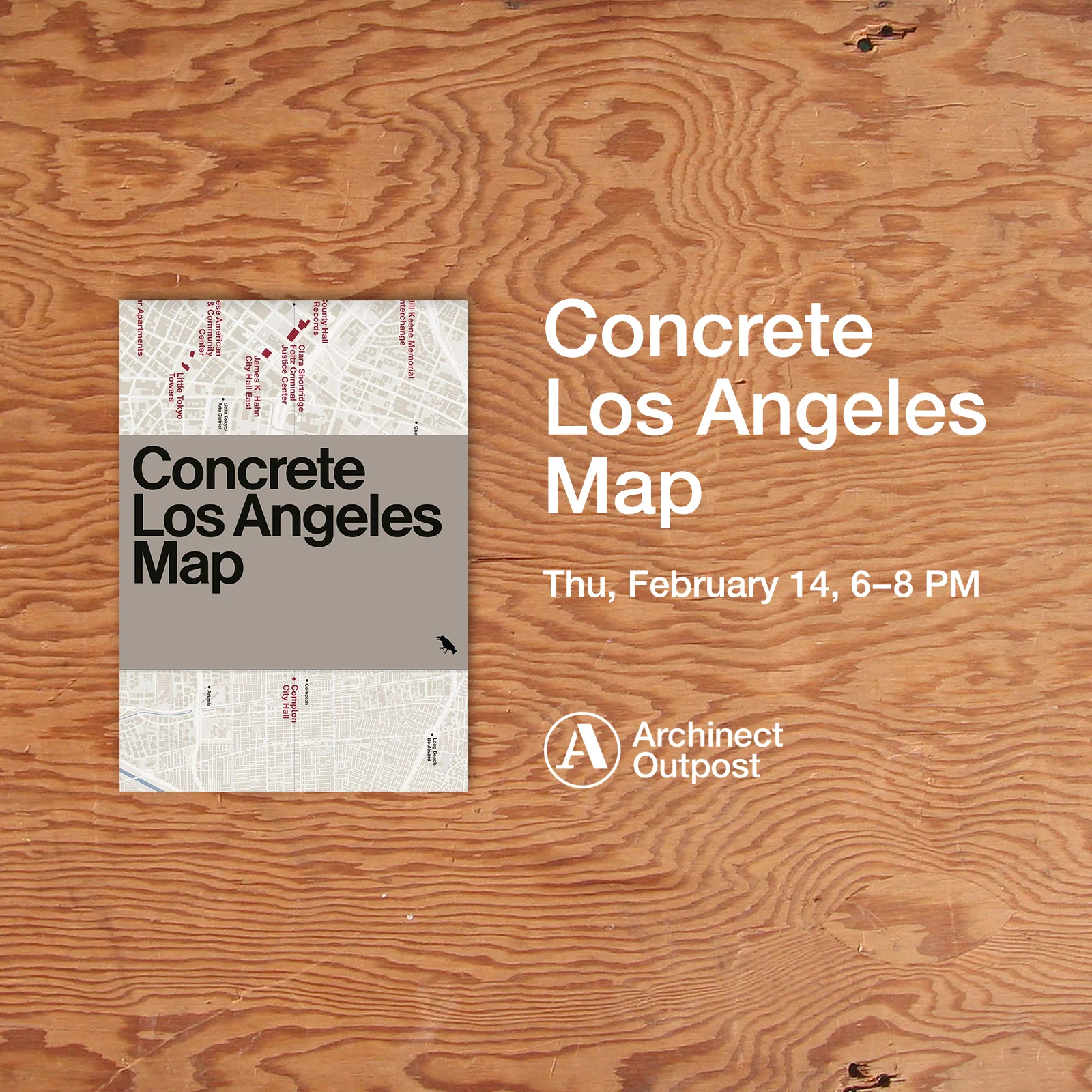 Concrete Los Angeles Map