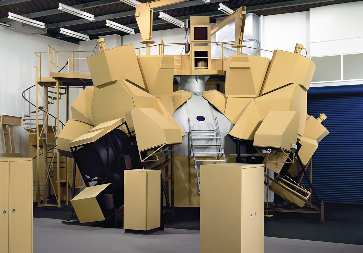 Thomas Demand, Space Simulator, 2003. Chromogenic Print On Diasec