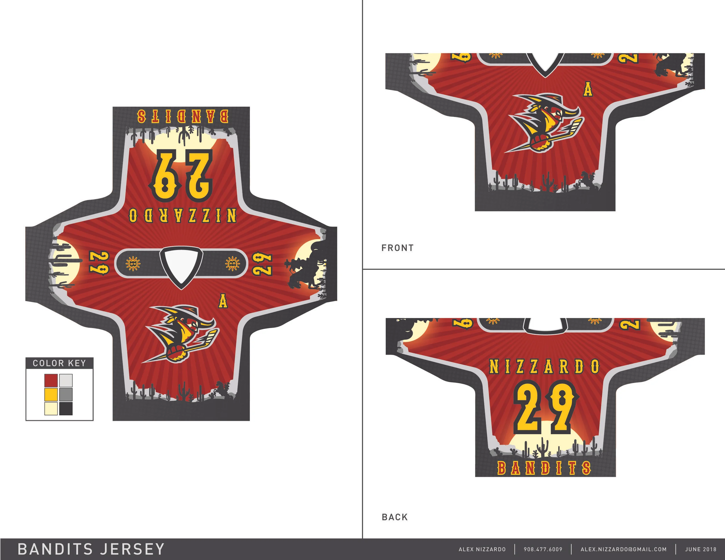 Bandits Roller Hockey Jersey