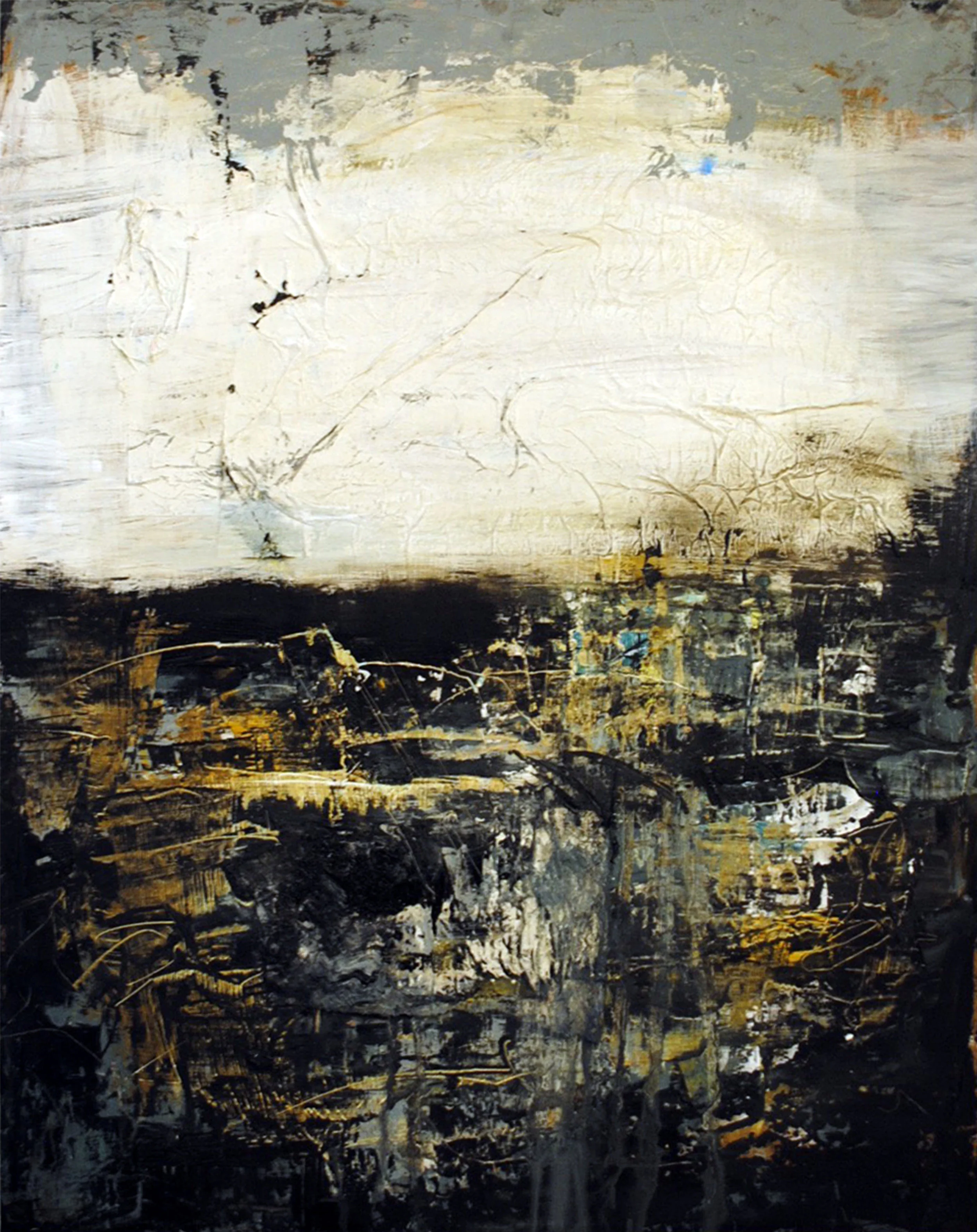   Rough Waters    oil on masonite  24” x 19” 