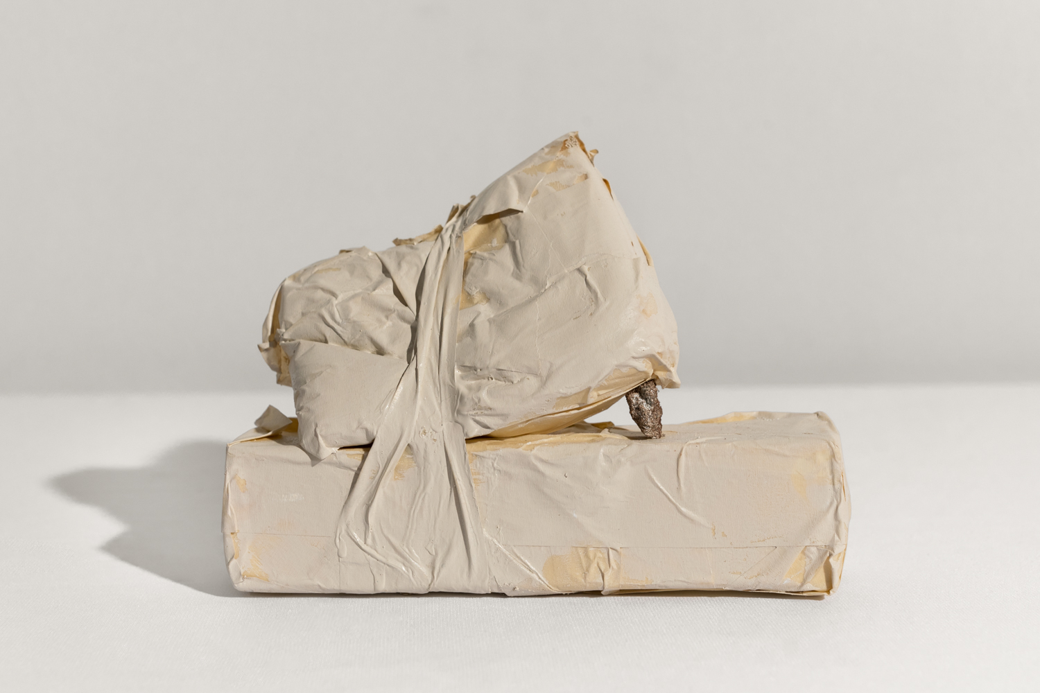   The Weight of Us    upholstery foam, tape and acrylic  6” x 7.5” 