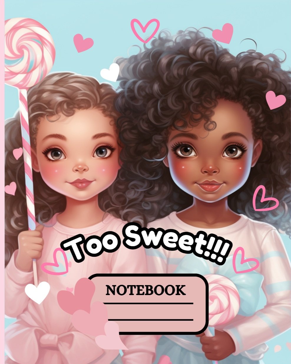 "Girl-time" notebooks (Too sweet)