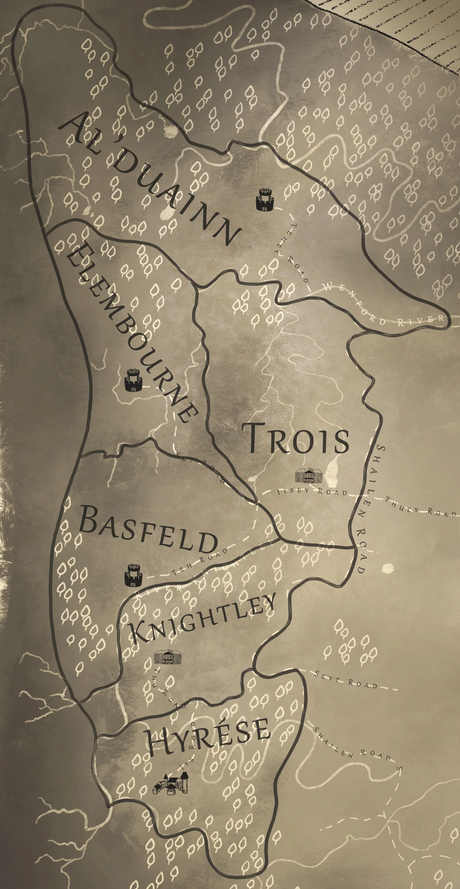The Hyrése Estates of the Westingham Highlands, est. 8600