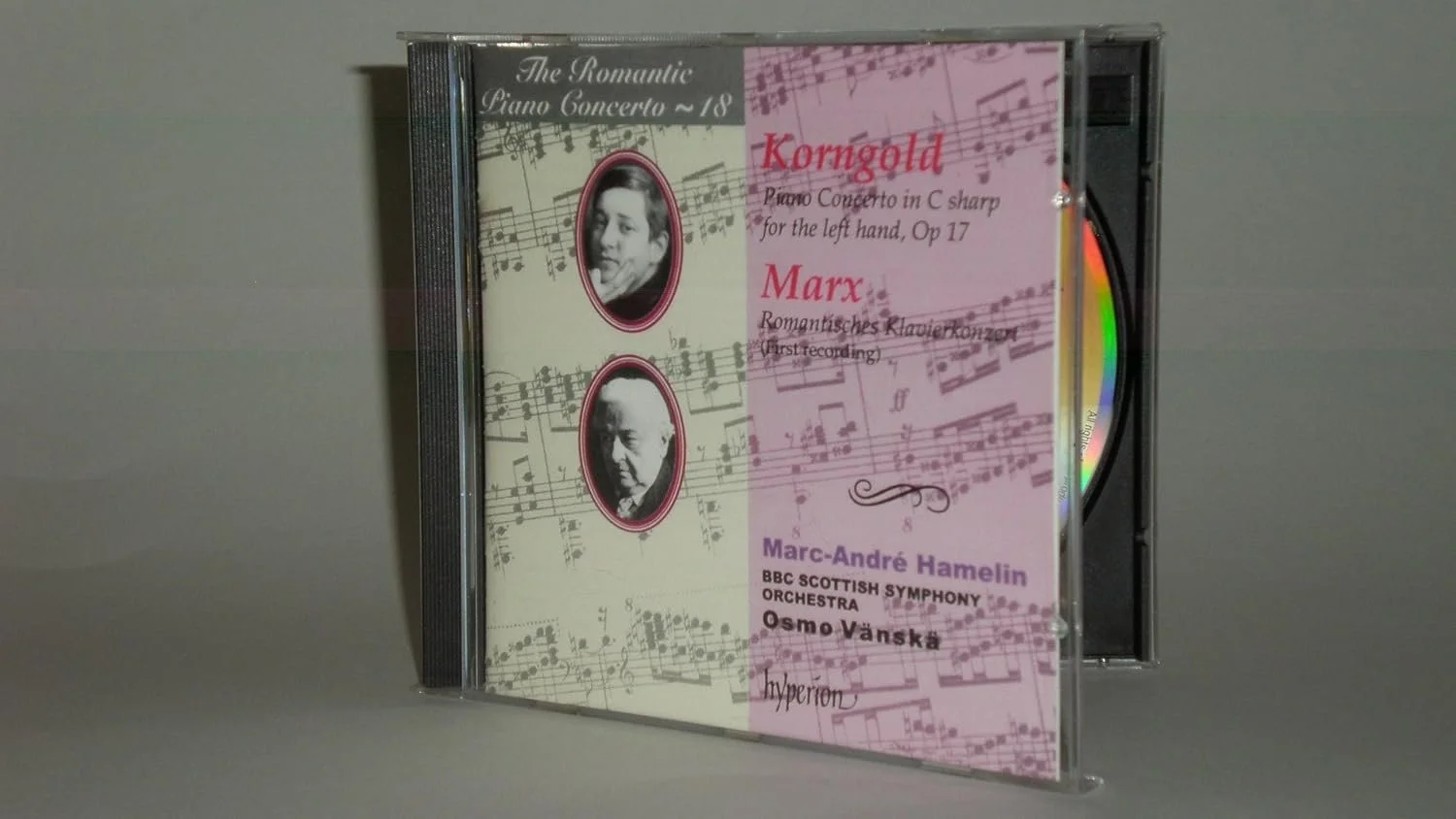 Korngold &amp; Marx: Piano Concertos