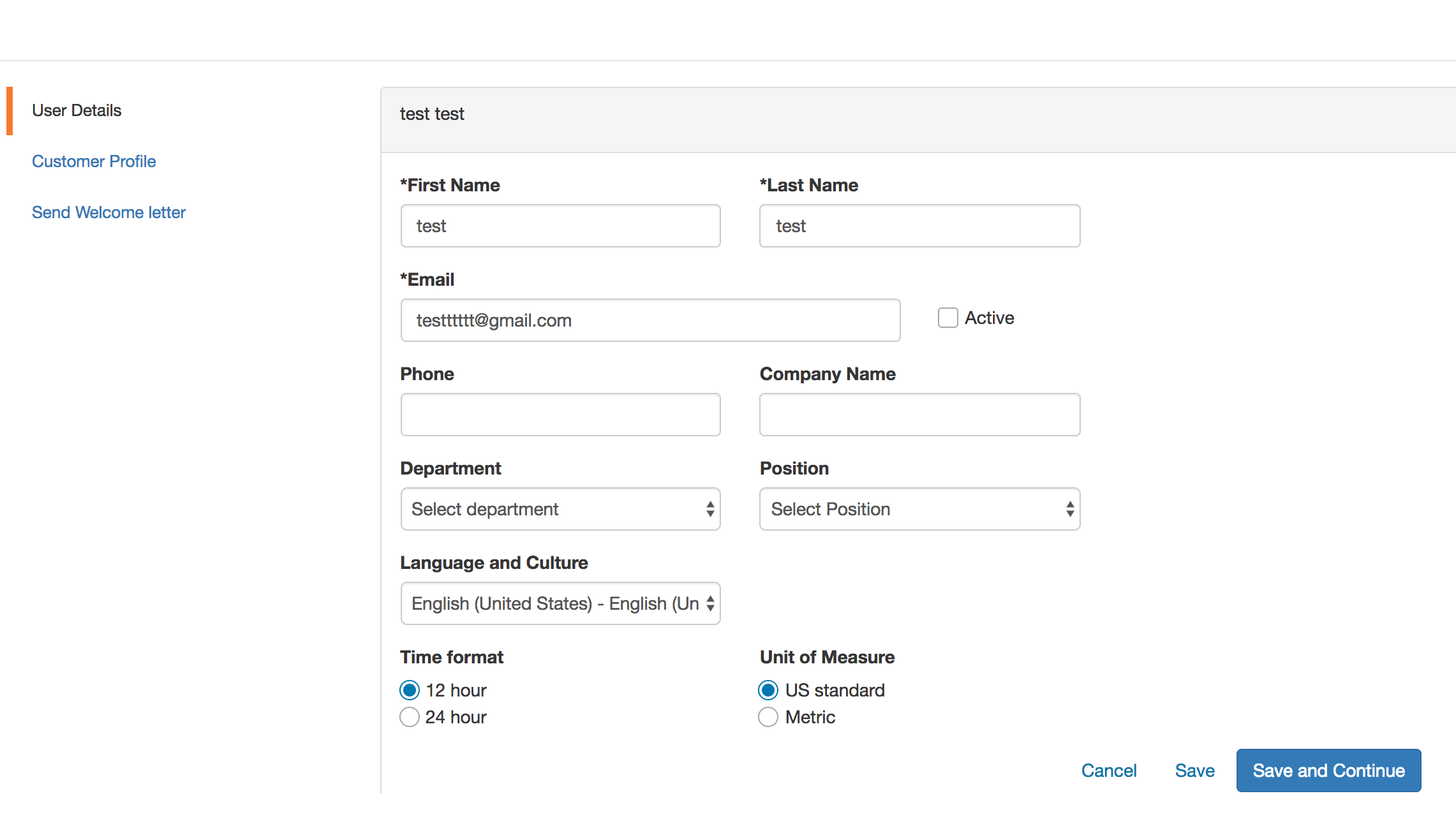 Step 1:&nbsp;Create User