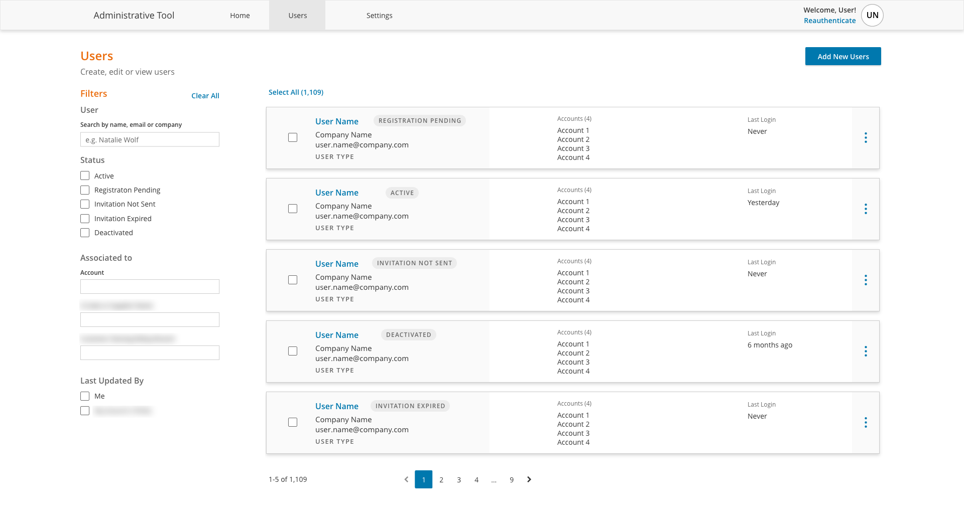 Option B - Complex filtering