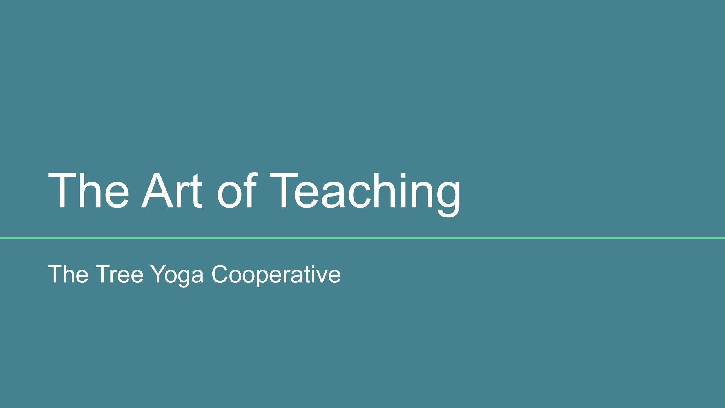 The Art of Teaching - Spring 2025.pptx-images-1.jpg