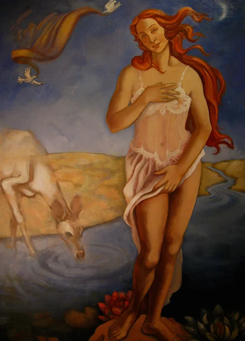 THE MAIDEN OIL 36" x 48" $2200