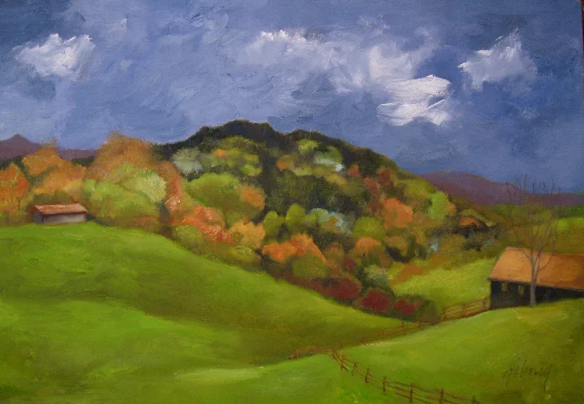 LANDSCAPE II OIL 20" x 16" $450