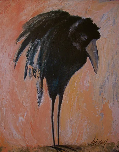 NAPPING OIL 24" x 38" $650