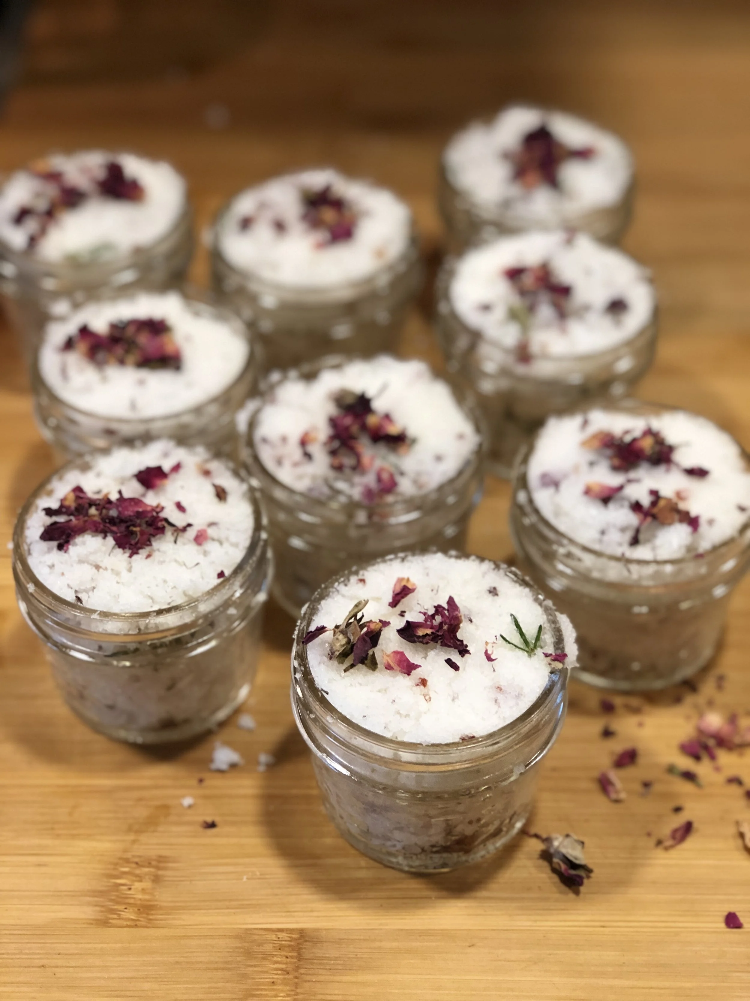 Coconut, Rose & Lavender Sugar Scrub