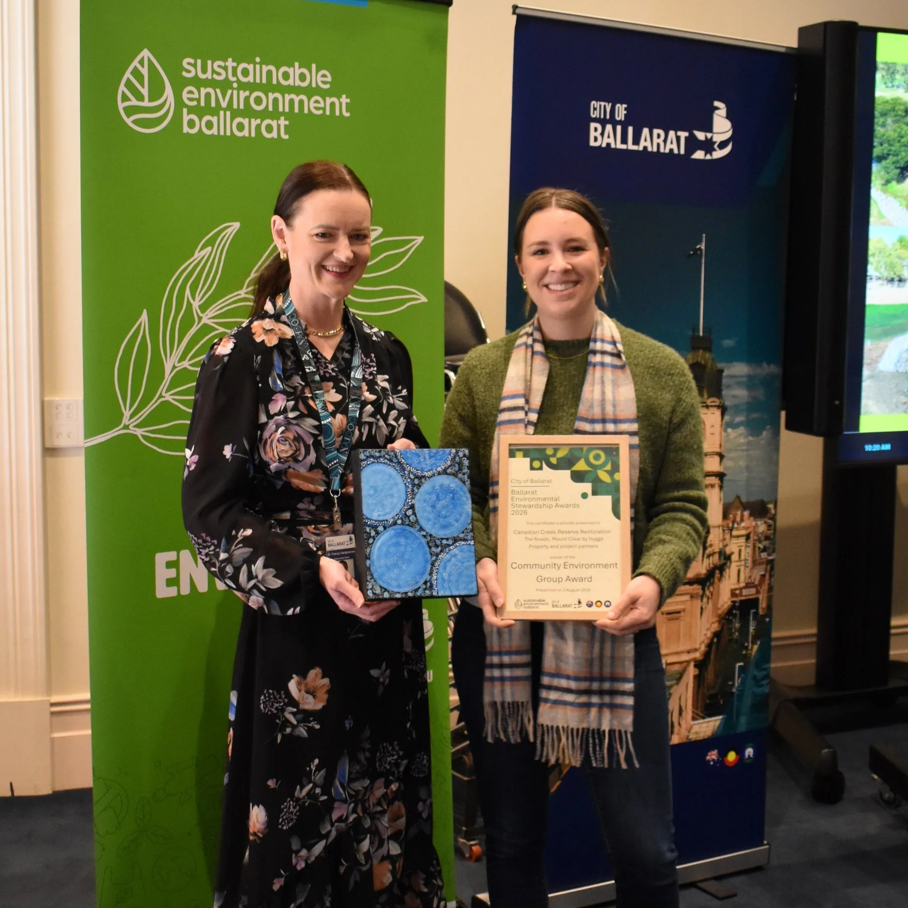 Canadian Creek Reserve Works Recognised