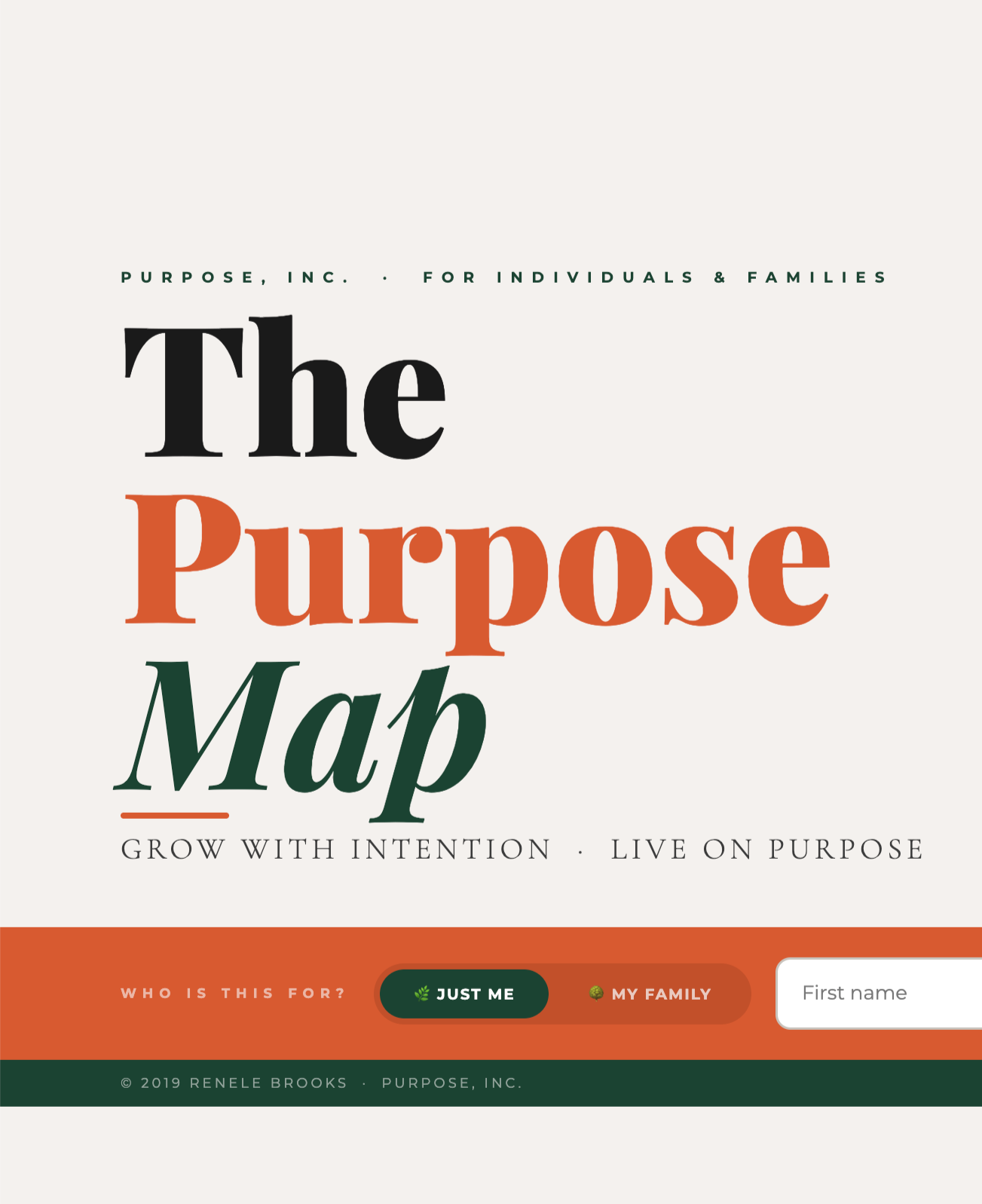 The Purpose Map by Purpose, Inc.