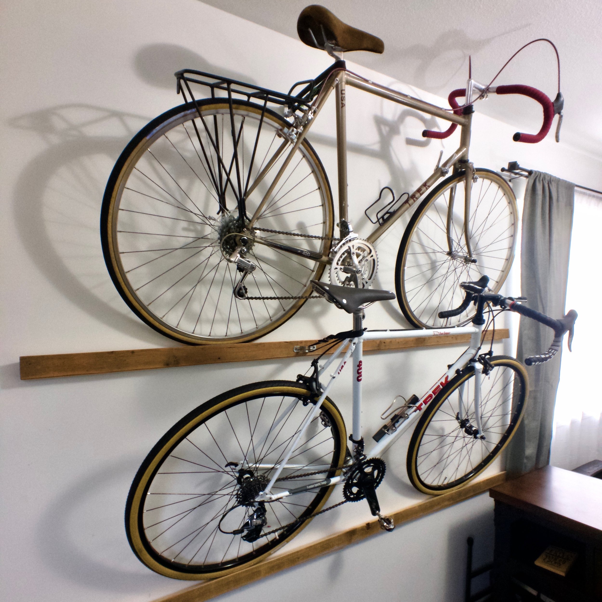 DIY Bicycle Wall Mount — Michael Peretti