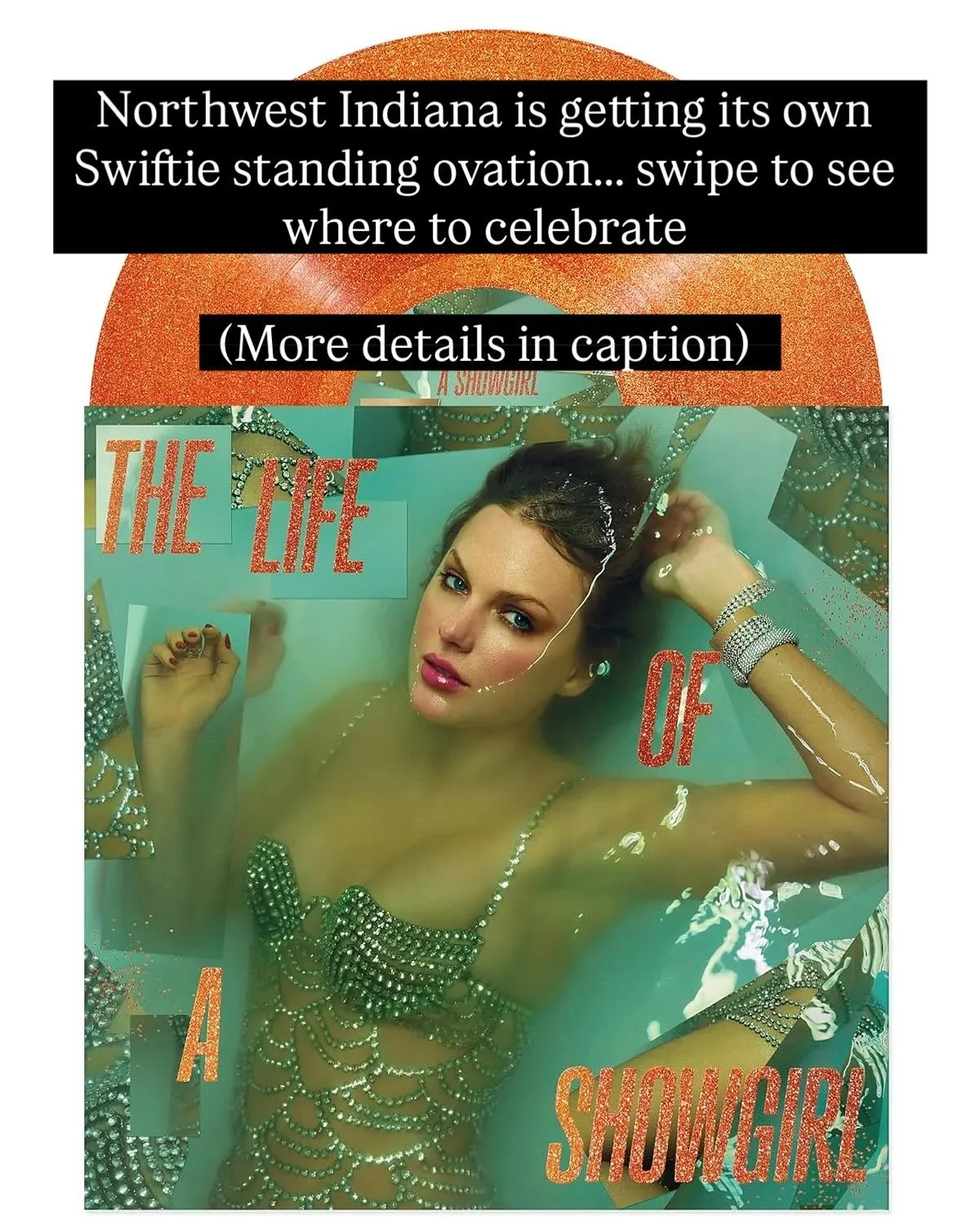 It&rsquo;s giving sequins, spotlights, and scream-singing! Taylor Swift: The Life of a Showgirl is twirling into #NorthwestIndiana... and the NWI celebrations are ready for their own standing ovation.👏 

49er Drive-In Theatre: 675 N. Calumet Ave, Va