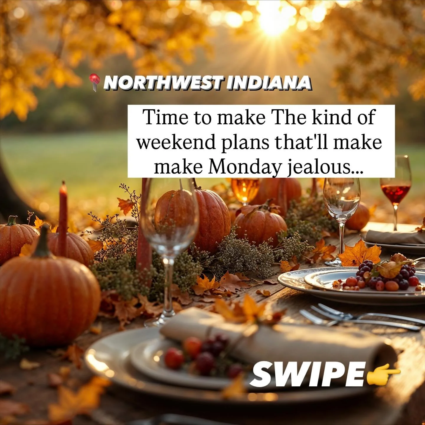 Want to know about the best things to do this week #NorthwestIndiana&hellip;

Follow us and comment &ldquo;Events&rdquo; to get the full list delivered to your DMs. (If you don&rsquo;t follow us, the DM may get blocked.)

✨Or grab the list at liveNWI