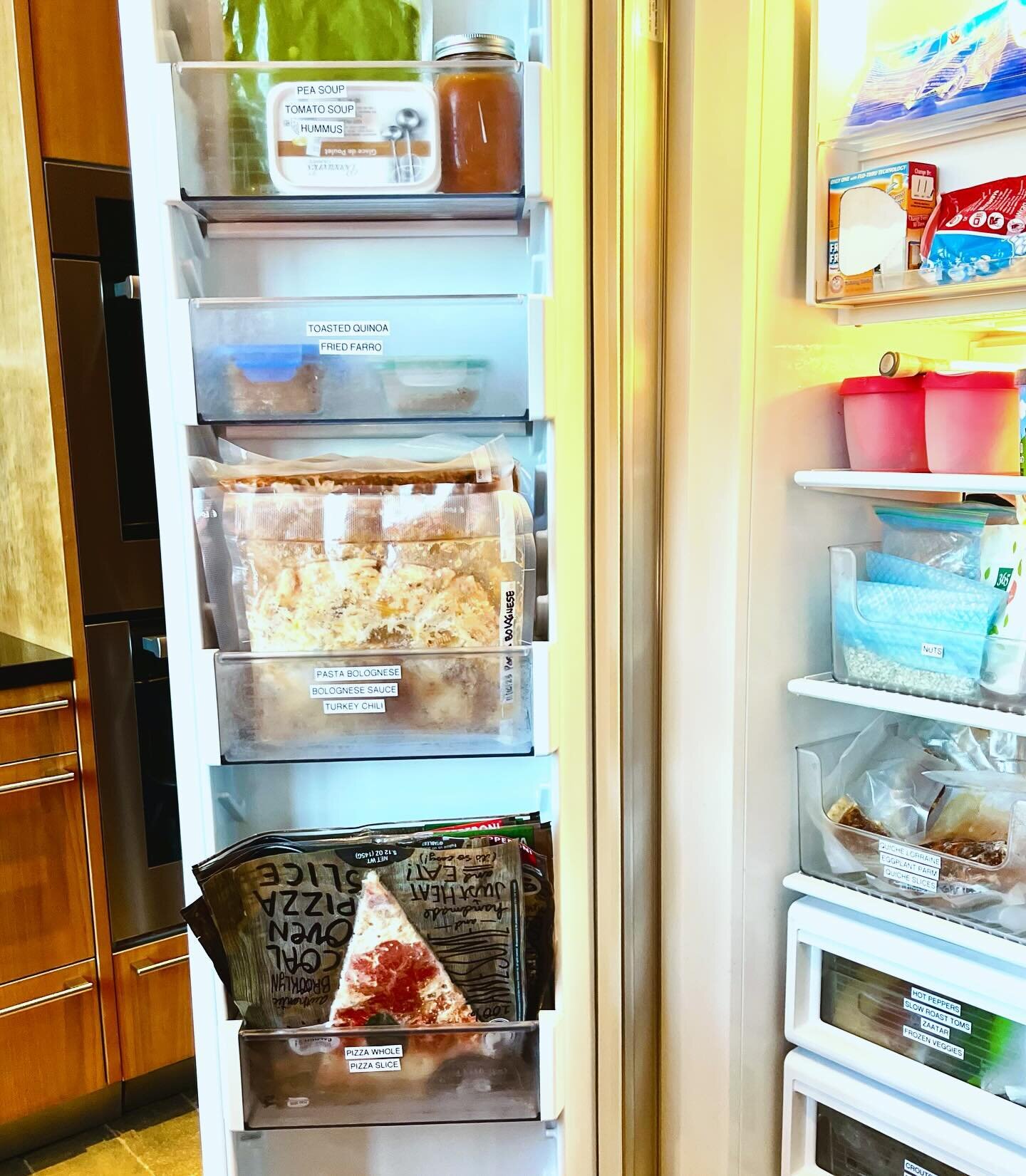 Freezer Friday⚜️

&ldquo;Food is art and science. So, you take something out, you have to work with the recipe to make sure that you're providing delicious food with cleaner labels.&rdquo;
-Denise Morrison

This cook&rsquo;s freezer is filled with ho