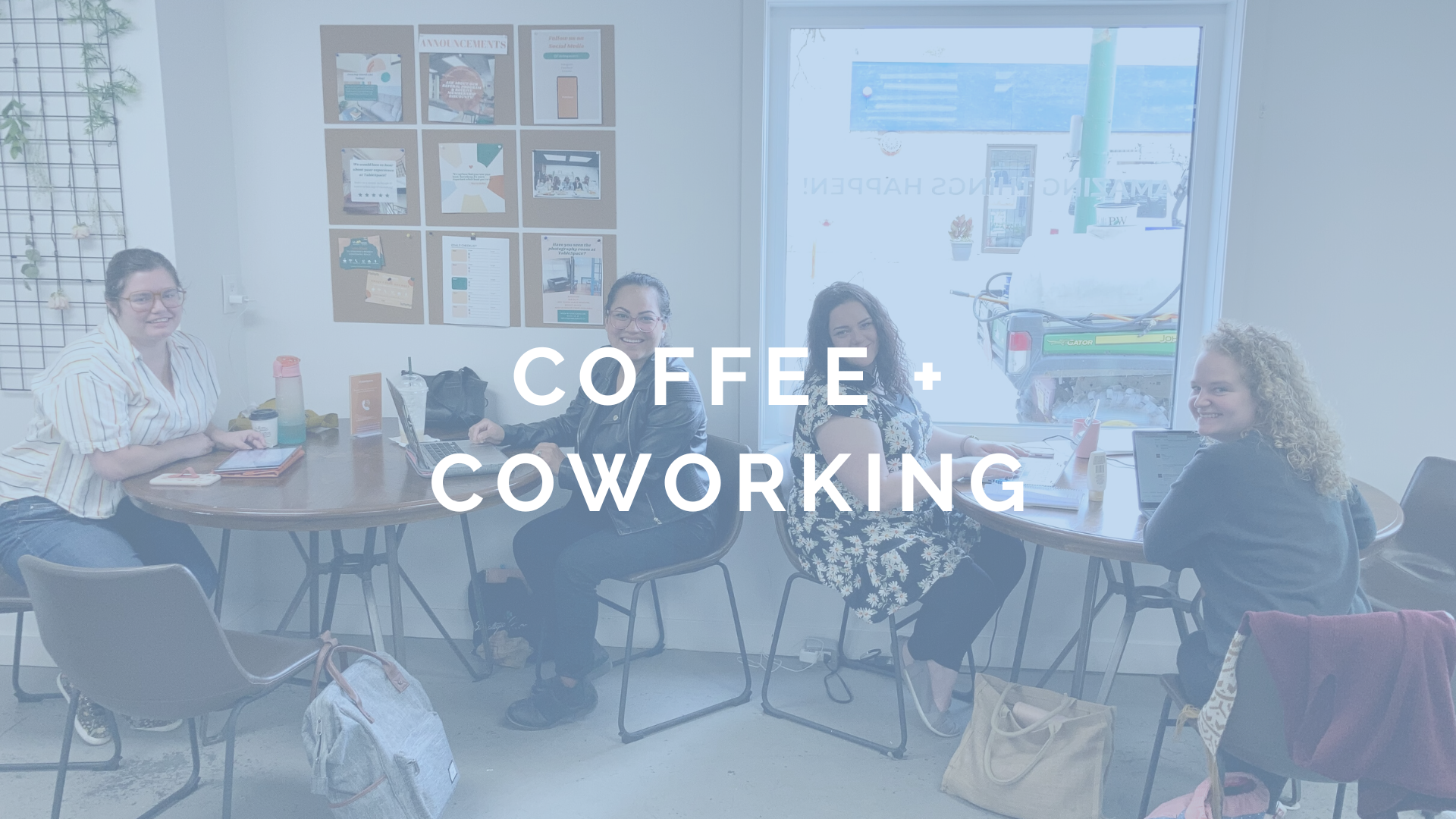 Coffee + Coworking: October