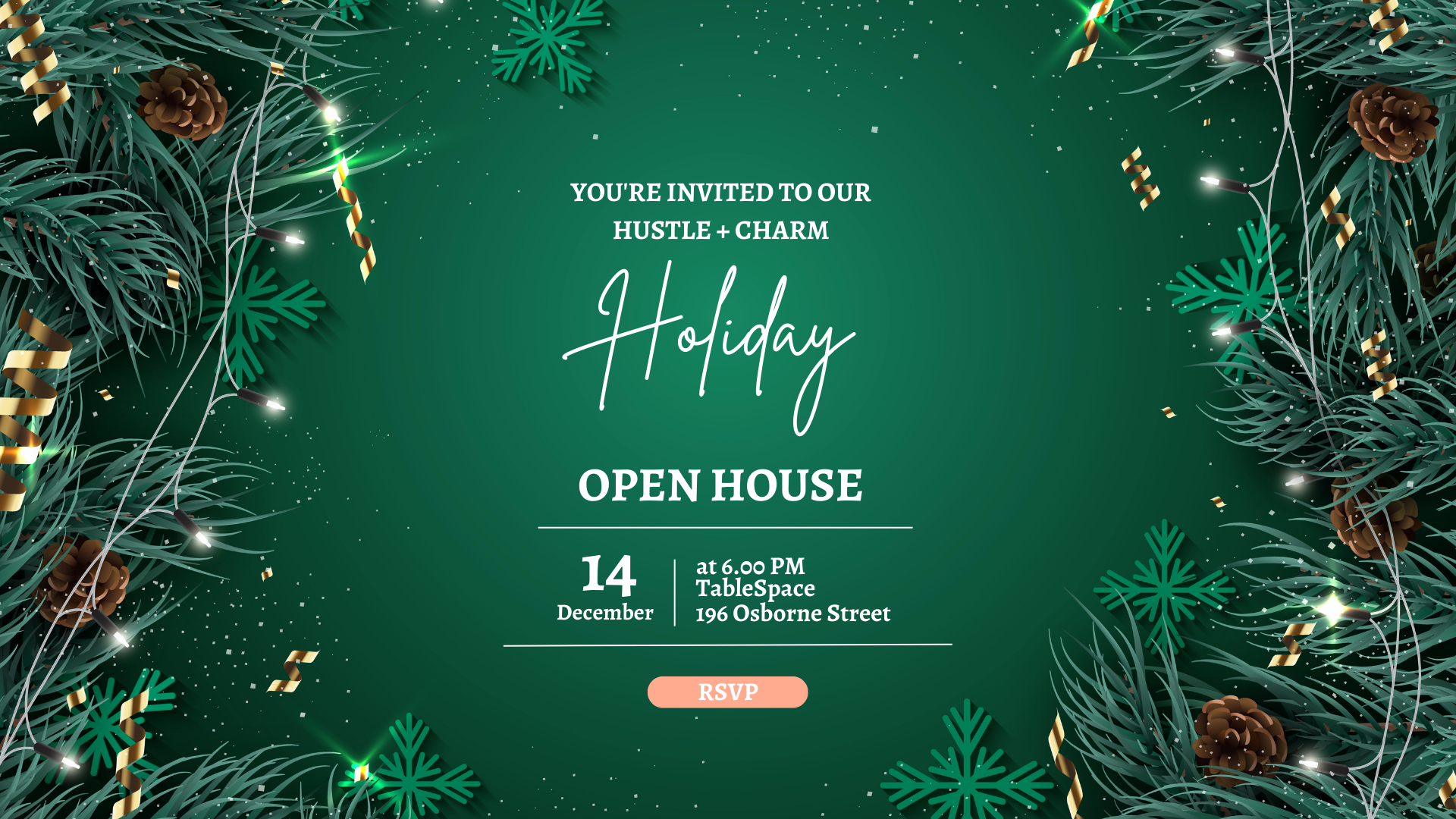 Hustle + Charm Holiday Party Open House