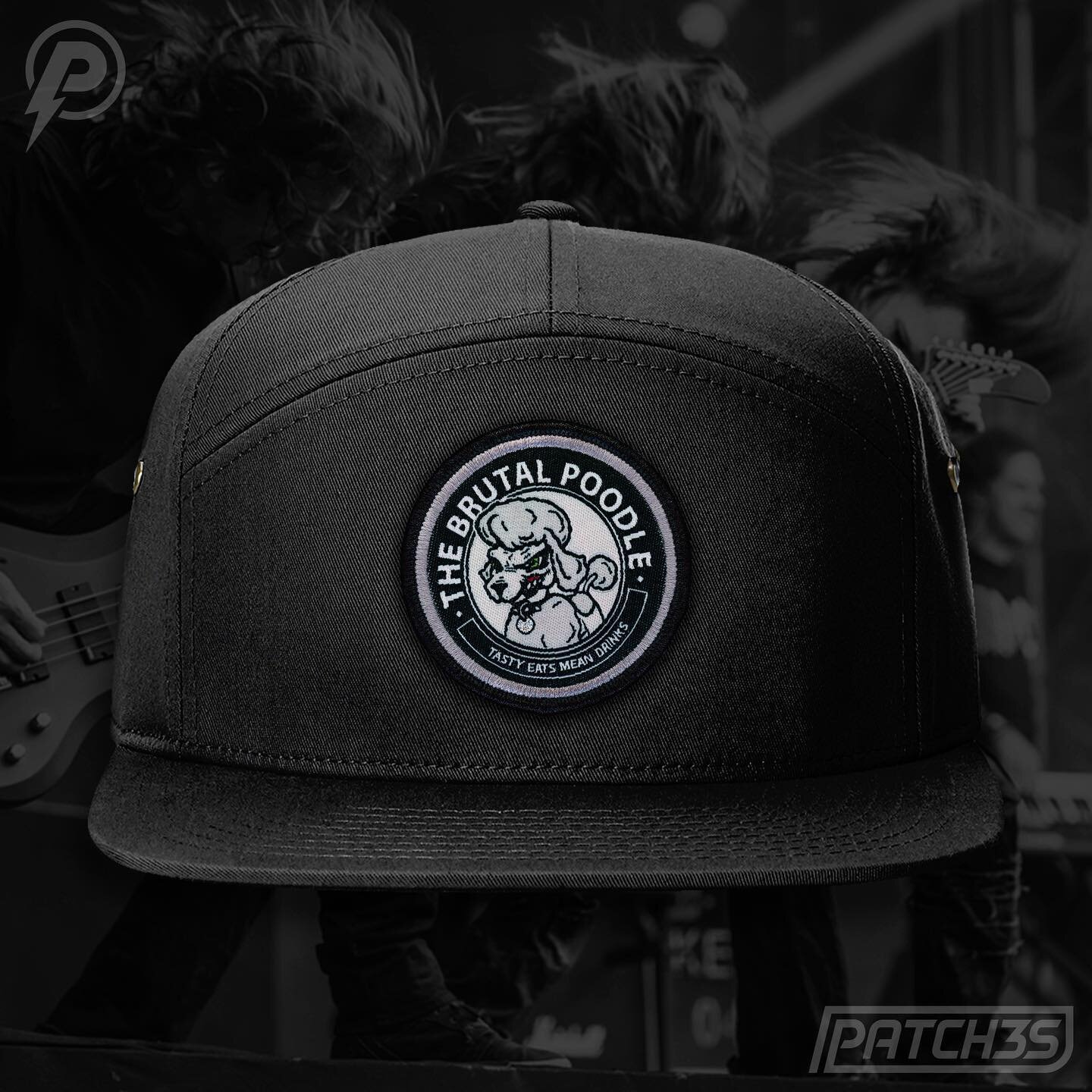 How do you improve a 7 panel hat? Add a patch to it! It adds great value and you can sell the pataches individually. Let us create your next patch! Tag us!  #patches #patch #patchgamestrong #embroidery #patchgame #patchgameonpoint #PATCH3S
#custompat