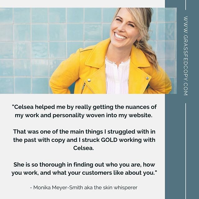 Awhile back one of the women in my amazing peer mastermind group reccomended creating a folder of nice things that clients say about working with you to look back on in hard moments, or when you question why you do what you do.
⁠⠀
Turns out having th