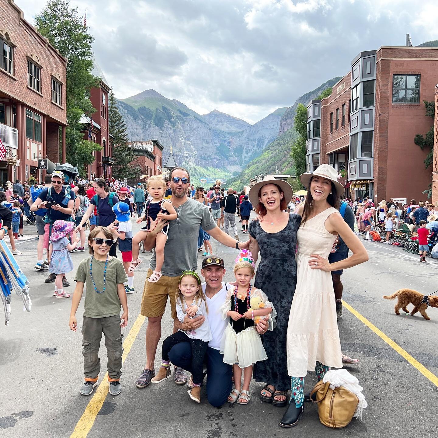 2 weeks in Telluride and more fun times then I can possibly put in words. Lovely to disconnect in the mountains with some of our favorite people @celestiafrench (and co.) @drtdanny and the jenkins family.