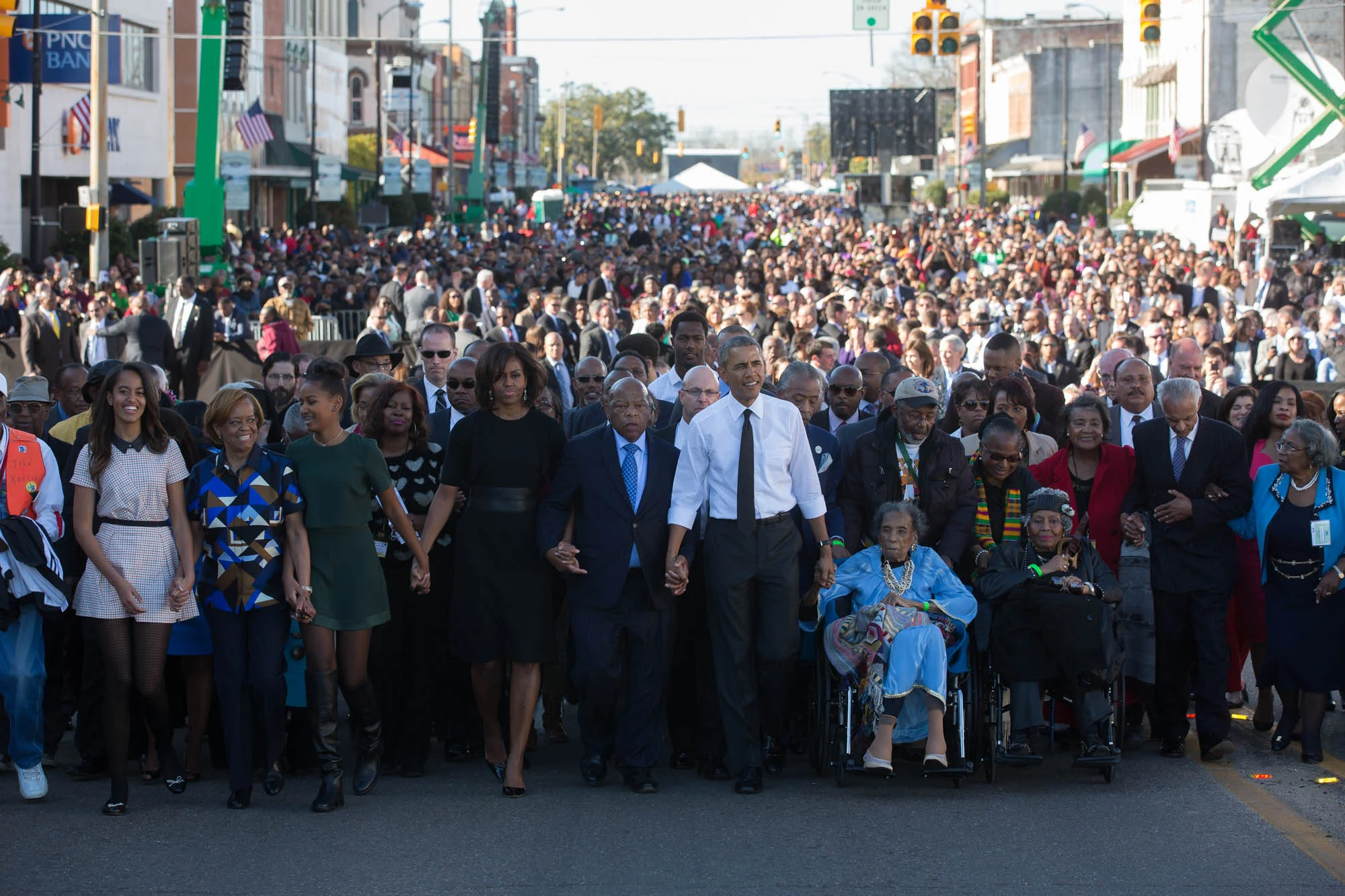 50th Anniversary of the March from Selma to Montgomery (Photo by Lawrence Jackson)