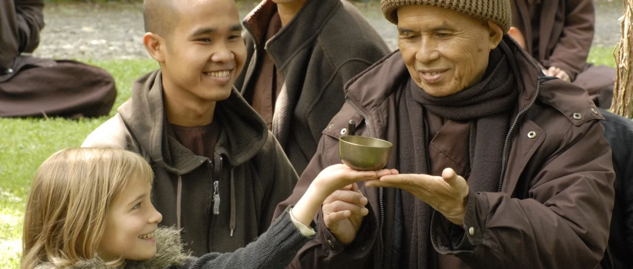(Photo: Unknown) Thich Nhat Hahn in Plum Village