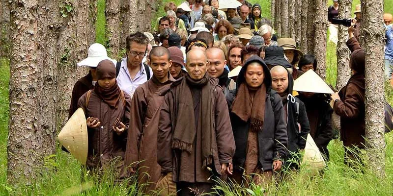 Thich Nhat Hahn at Plum Village
